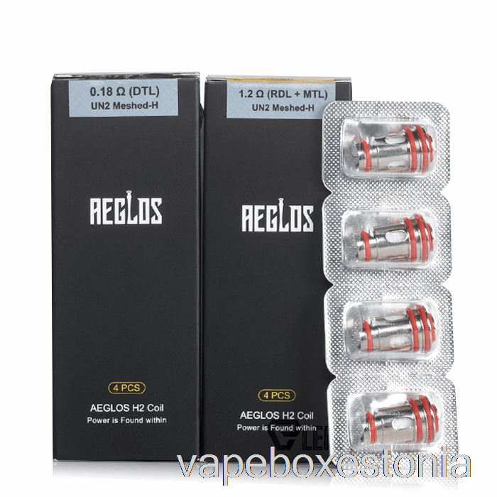 Vape Box Eesti Uwell Aeglos H2 Asenduspoolid 1,2ohm Aeglos H2 Mähised